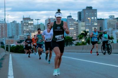 LS: Sandra Carvalho foi prata em sua categoria na Maratona Internacional de Floripa